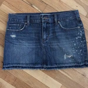 Denim skirt